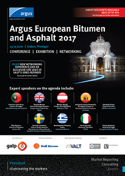 Argus European Bitumen & Asphalt 2017 - Brochure download